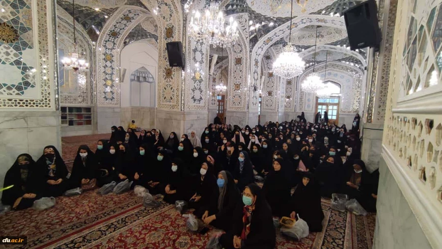 اولین روز از اردوی دانشجومعلمان دختر زیارت اولی در مشهد