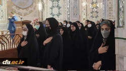 اولین روز از اردوی دانشجومعلمان دختر زیارت اولی در مشهد