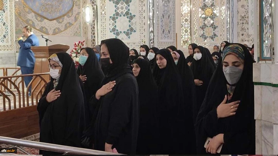 اولین روز از اردوی دانشجومعلمان دختر زیارت اولی در مشهد