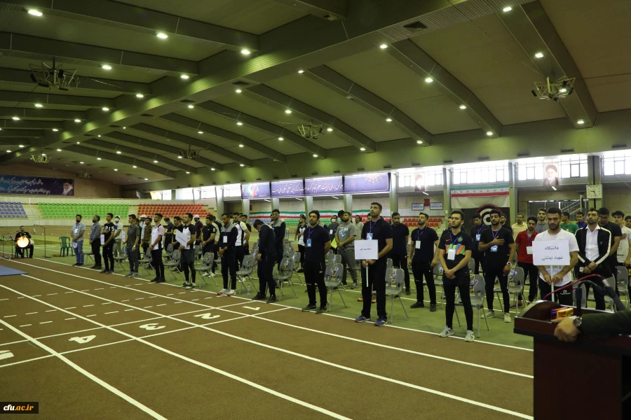 افتتاحیه مسابقات ورزشی پسران منطقه یک دانشگاه ها و موسسات آموزش عالی در پردیس نسیبه 
 13