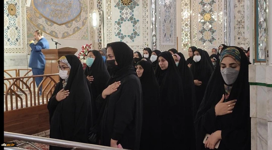 برنامه زیارت اولی های دختران دانشگاه فرهنگیان 4