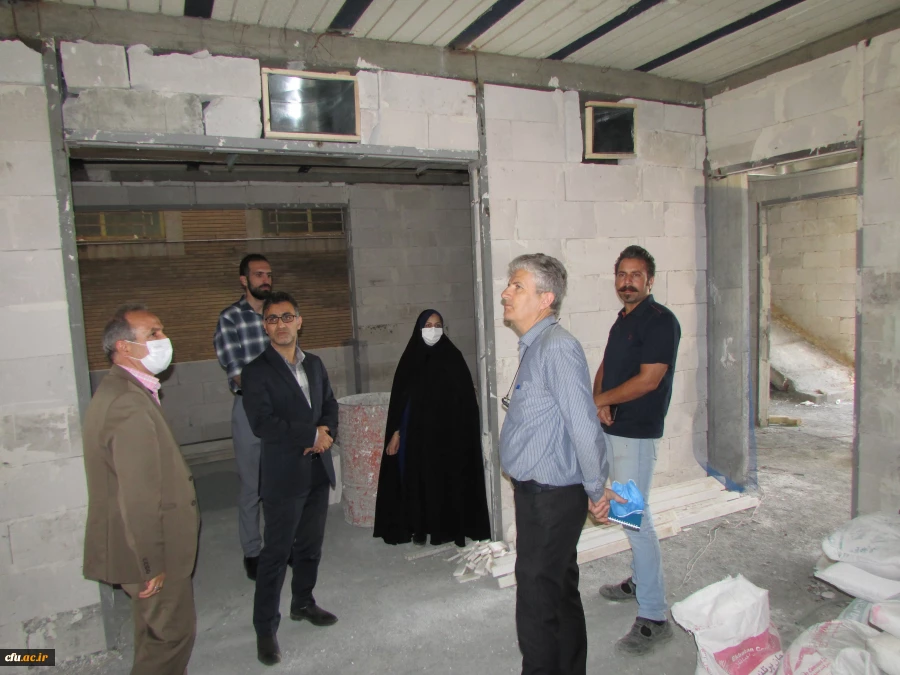 بازدید میدانی مدیر کل نوسازی، توسعه و تجهیز مدارس استان از پروژه های در حال احداث دانشگاه فرهنگیان استان
 6