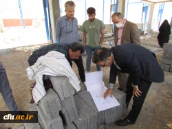 بازدید میدانی مدیر کل نوسازی، توسعه و تجهیز مدارس استان از پروژه های در حال احداث دانشگاه فرهنگیان استان
 4