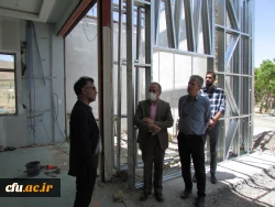 بازدید میدانی مدیر کل نوسازی، توسعه و تجهیز مدارس استان از پروژه های در حال احداث دانشگاه فرهنگیان استان
 5