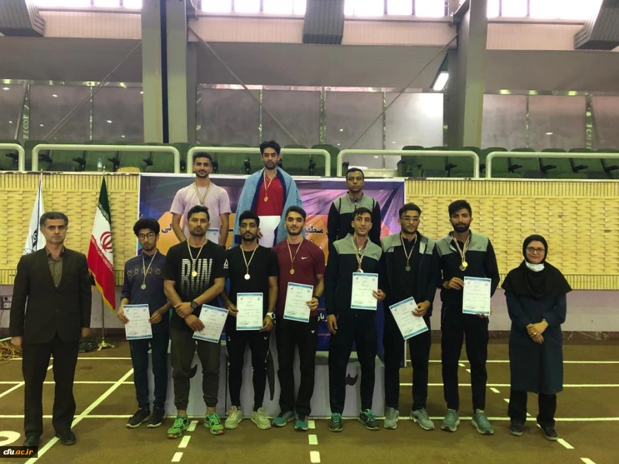 افتتاحیه و اختتامیه مسابقات ورزشی پسران منطقه یک دانشگاه ها و موسسات آموزش عالی در پردیس نسیبه 
 7