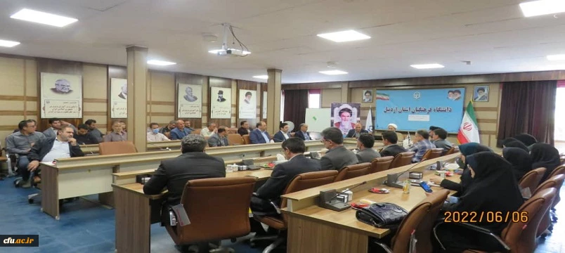 گرامیداشت سی وسومین سالگرد ارتحال رهبر کبیر انقلاب اسلامی در دانشگاه فرهنگیان استان اردبیل