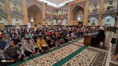 حجت الاسلام والمسلمین فیض آبادی در نشست معرفتی دانشجومعلمان پسر:

خدا ظرفیت خلیفه اللهی را در وجود انسان قرار داده است
