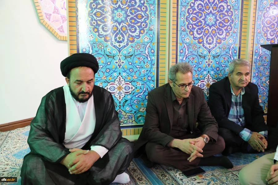 مراسم ولادت حضرت امام رضا(ع) در نمازخانه سازمان مرکزی 4