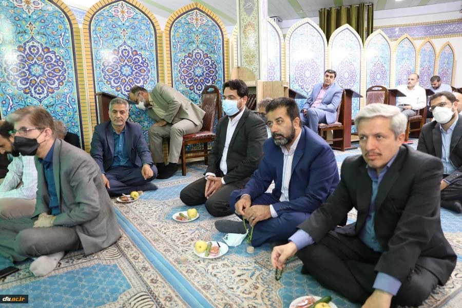 مراسم ولادت حضرت امام رضا(ع) در نمازخانه سازمان مرکزی 7