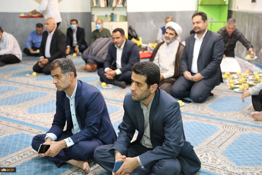 مراسم ولادت حضرت امام رضا(ع) در نمازخانه سازمان مرکزی 12