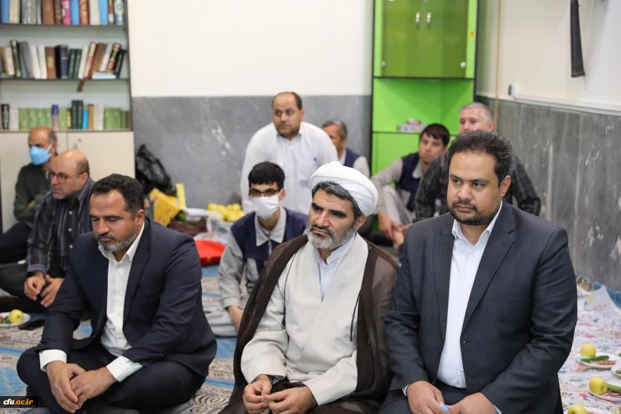 مراسم ولادت حضرت امام رضا(ع) در نمازخانه سازمان مرکزی 14