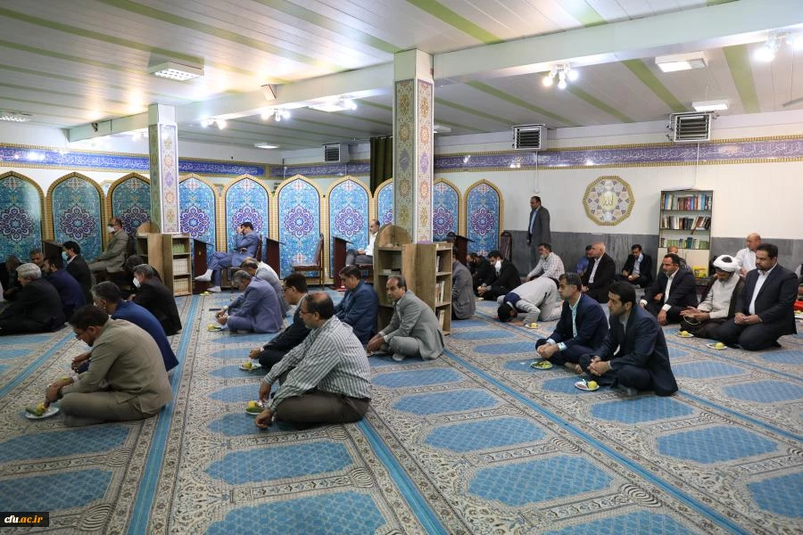 مراسم ولادت حضرت امام رضا(ع) در نمازخانه سازمان مرکزی 20