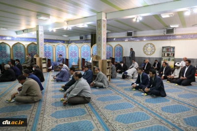 به روایت تصویر:

مراسم ولادت با سعادت حضرت امام رضا(ع) در نمازخانه سازمان مرکزی