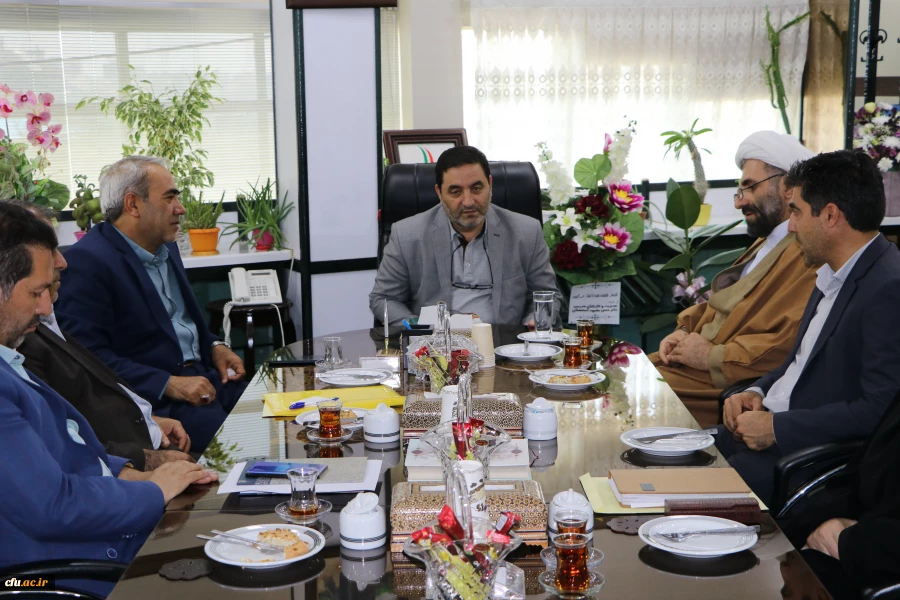 دیدار مدیریت دانشگاه فرهنگیان استان آذربایجانشرقی با مدیرکل آموزش وپرورش استان 2