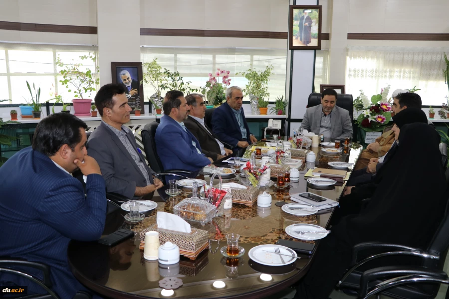 دیدار مدیریت دانشگاه فرهنگیان استان آذربایجانشرقی با مدیرکل آموزش وپرورش استان 3