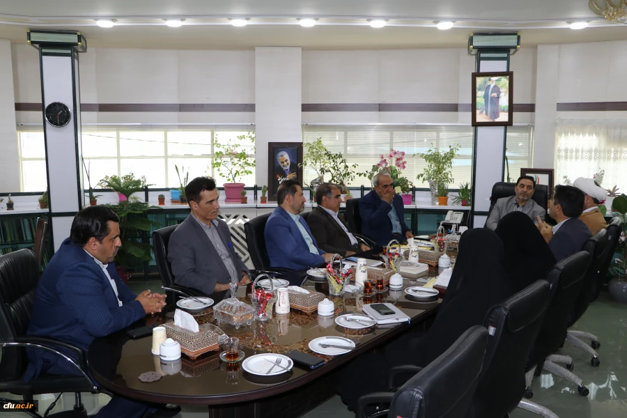دیدار مدیریت دانشگاه فرهنگیان استان آذربایجانشرقی با مدیرکل آموزش وپرورش استان 5
