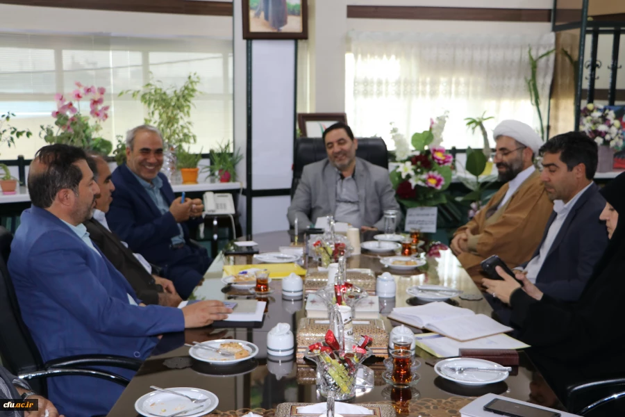 دیدار مدیریت دانشگاه فرهنگیان استان آذربایجانشرقی با مدیرکل آموزش وپرورش استان 7
