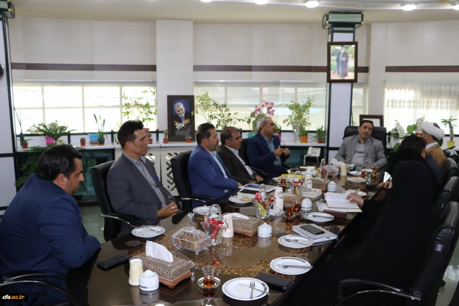 دیدار مدیریت دانشگاه فرهنگیان استان آذربایجانشرقی با مدیرکل آموزش وپرورش استان 8
