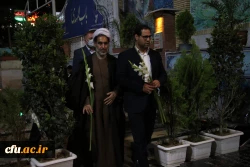 ادای احترام رئیس دانشگاه فرهنگیان کشور به سردار شهید 