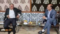 دیدار مدیر امور پردیس های خراسان رضوی با رئیس مجمع خیران کشور