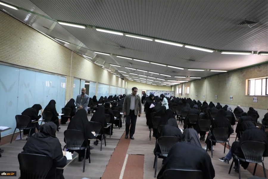 بازدید سرزده سرپرست دانشگاه فرهنگیان در اولین روز برگزاری امتحانات - پردیس نسیبه تهران 4