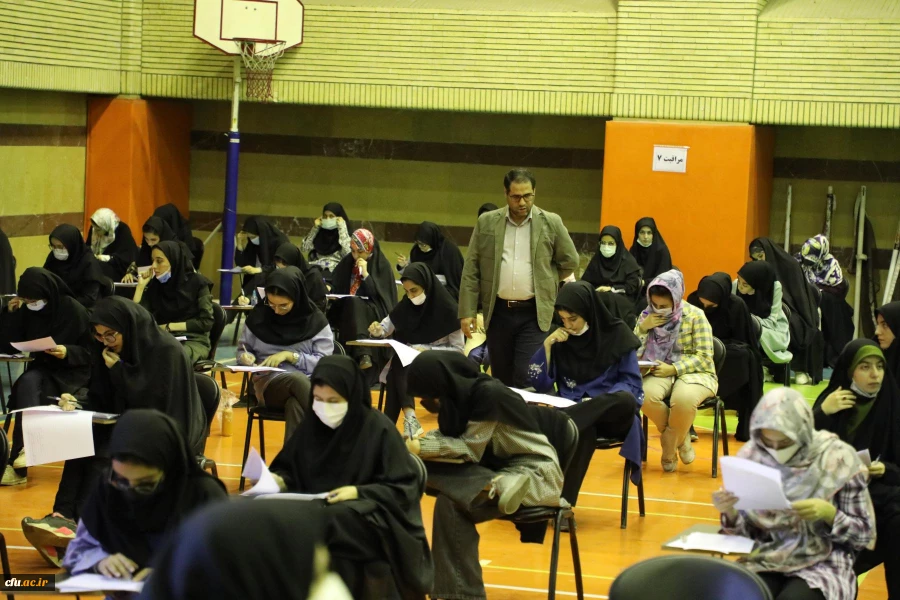 بازدید سرزده سرپرست دانشگاه فرهنگیان در اولین روز برگزاری امتحانات - پردیس نسیبه تهران 19
