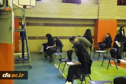 بازدید سرزده سرپرست دانشگاه فرهنگیان در اولین روز برگزاری امتحانات - پردیس نسیبه تهران 20