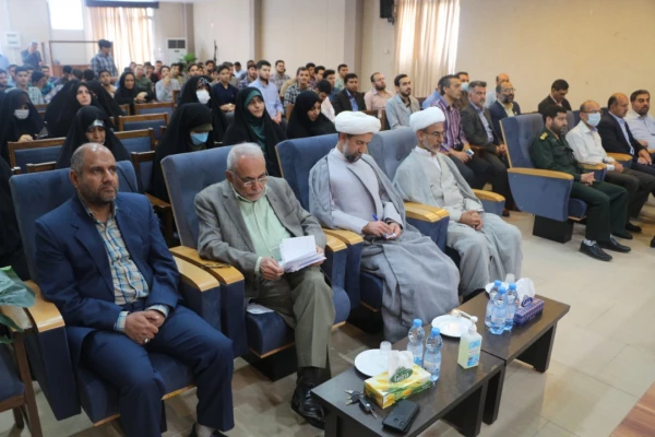 مراسم گرامی داشت سالروز شهادت دکتر چمران و روز بسیج استادان در دانشگاه فرهنگیان گلستان برگزار شد. 8