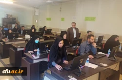 آغاز آزمون حضوری-الکترونیکی مهارت آموزان در پردیس شهید رجایی کرمانشاه 2