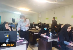 آغاز آزمون حضوری-الکترونیکی مهارت آموزان در پردیس شهید رجایی کرمانشاه 3