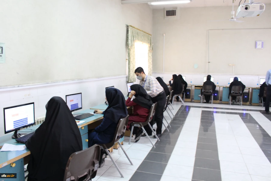 برگزاری آزمون حضوری الکترونیکی  آزمون اصلح مهارت آموزان در پردیس شهید رجایی سمنان  3