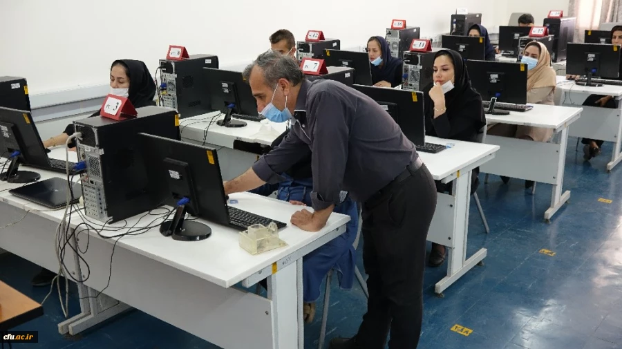 برگزاری آزمون حضوری الکترونیکی مهارت آموزان دردانشگاه فرهنگیان کردستان
 7