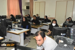 برگزاری آزمون حضوری - الکترونیکی مهارت آموزان در پردیس های دانشگاه فرهنگیان 4