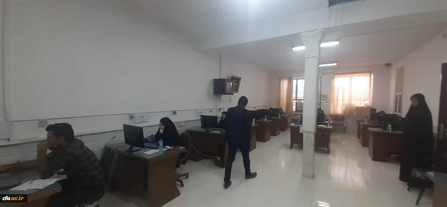 برگزاری آزمون حضوری - الکترونیکی مهارت آموزان در پردیس های دانشگاه فرهنگیان 5