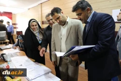 بازدید سرزده سرپرست دانشگاه فرهنگیان و معاون تربیت بدنی وزیر آموزش و پرورش از حوزه برگزار کننده آزمون جامع مهارت آموزان _ پردیس شهید چمران تهران 2