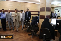 بازدید سرزده سرپرست دانشگاه فرهنگیان و معاون تربیت بدنی وزیر آموزش و پرورش از حوزه برگزار کننده آزمون جامع مهارت آموزان _ پردیس شهید چمران تهران 4