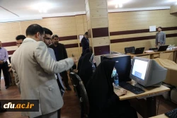 بازدید سرزده سرپرست دانشگاه فرهنگیان و معاون تربیت بدنی وزیر آموزش و پرورش از حوزه برگزار کننده آزمون جامع مهارت آموزان _ پردیس شهید چمران تهران 5