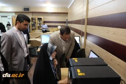 بازدید سرزده سرپرست دانشگاه فرهنگیان و معاون تربیت بدنی وزیر آموزش و پرورش از حوزه برگزار کننده آزمون جامع مهارت آموزان _ پردیس شهید چمران تهران 7