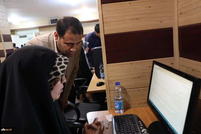 بازدید سرزده سرپرست دانشگاه فرهنگیان و معاون تربیت بدنی وزیر آموزش و پرورش از حوزه برگزار کننده آزمون جامع مهارت آموزان _ پردیس شهید چمران تهران 8