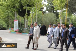 بازدید سرزده سرپرست دانشگاه فرهنگیان و معاون تربیت بدنی وزیر آموزش و پرورش از  پردیس شهید چمران تهران 4