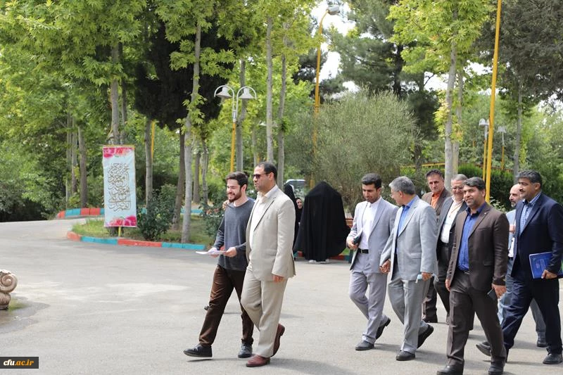 بازدید سرزده سرپرست دانشگاه فرهنگیان و معاون تربیت بدنی وزیر آموزش و پرورش از  پردیس شهید چمران تهران 4