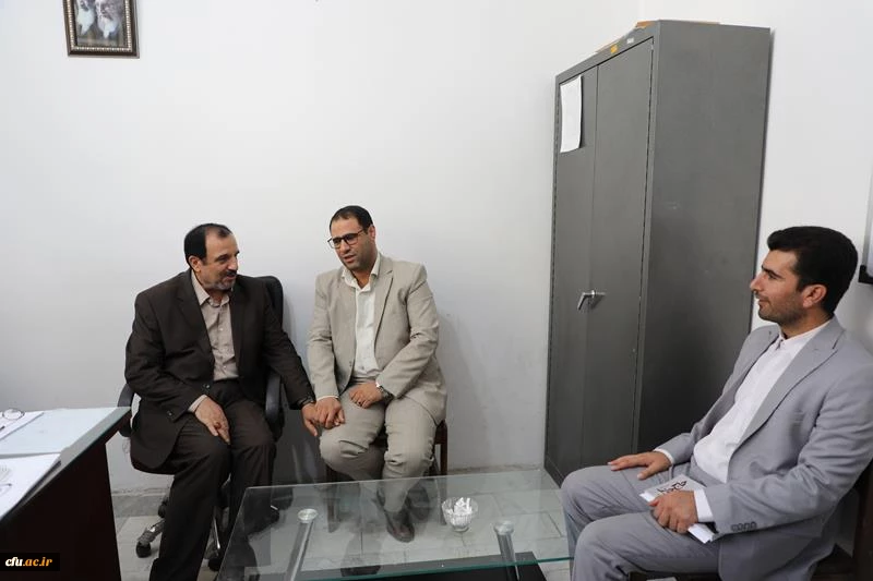 بازدید سرزده سرپرست دانشگاه فرهنگیان و معاون تربیت بدنی وزیر آموزش و پرورش از  پردیس شهید چمران تهران 8