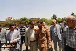 بازدید سرزده سرپرست دانشگاه فرهنگیان و معاون تربیت بدنی وزیر آموزش و پرورش از  پردیس شهید چمران تهران 13