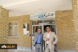 بازدید سرزده سرپرست دانشگاه فرهنگیان و معاون تربیت بدنی وزیر آموزش و پرورش از  پردیس شهید چمران تهران 15