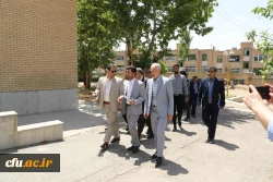 بازدید سرزده سرپرست دانشگاه فرهنگیان و معاون تربیت بدنی وزیر آموزش و پرورش از  پردیس شهید چمران تهران 17