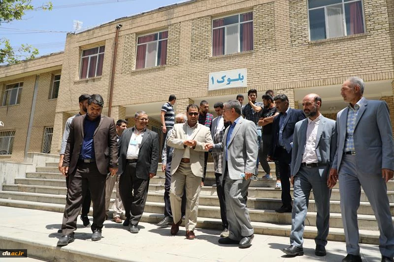 بازدید سرزده سرپرست دانشگاه فرهنگیان و معاون تربیت بدنی وزیر آموزش و پرورش از  پردیس شهید چمران تهران 27