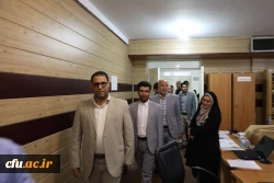 بازدید سرزده سرپرست دانشگاه فرهنگیان و معاون تربیت بدنی وزیر آموزش و پرورش از حوزه برگزار کننده آزمون جامع مهارت آموزان _ پردیس شهید چمران تهران 2