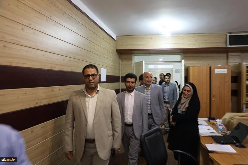 بازدید سرزده سرپرست دانشگاه فرهنگیان و معاون تربیت بدنی وزیر آموزش و پرورش از حوزه برگزار کننده آزمون جامع مهارت آموزان _ پردیس شهید چمران تهران 2