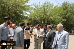 بازدید سرزده سرپرست دانشگاه فرهنگیان و معاون تربیت بدنی وزیر آموزش و پرورش از  پردیس شهید چمران تهران 23
