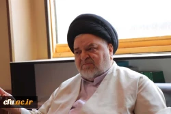 دیدار مسئول نهاد رهبری و معاون فرهنگی دانشگاه فرهنگیان با نماینده آیت الله سیستانی در قم باهدف حمایت از برنامه های اربعین 5